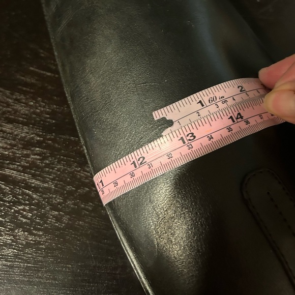 Ariat Black Leather Heritage Contour Field Tall Slim calf Riding Boot size 6.5 - Picture 12 of 13